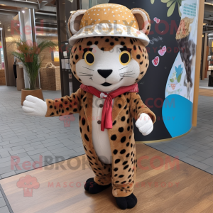  Leopard mascotte kostuum...