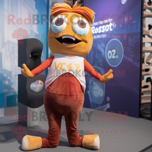 Rust Cod maskot kostume...