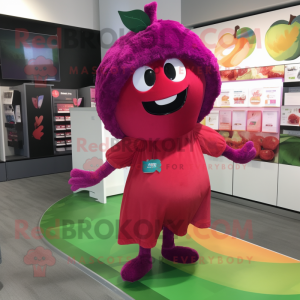 Magenta Apple mascotte...