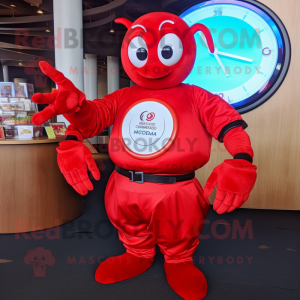 Red Lobster mascotte...