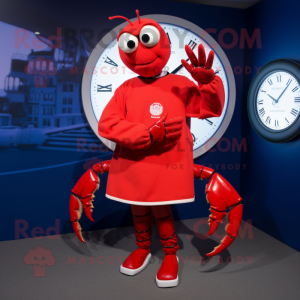 Red Lobster maskot drakt...