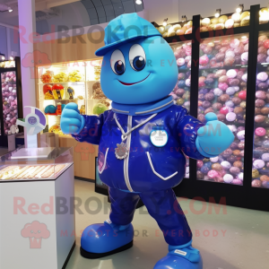 Blue Chocolates Maskottchen...