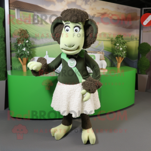 Olive Sheep mascotte...