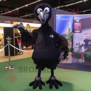 Black Ostrich mascotte...