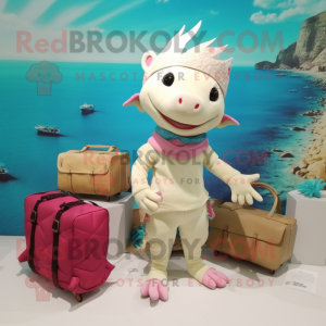 Crème Axolotls mascotte...