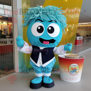 Turquoise Ramen mascotte...