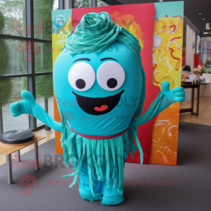 Turquoise Ramen mascotte...