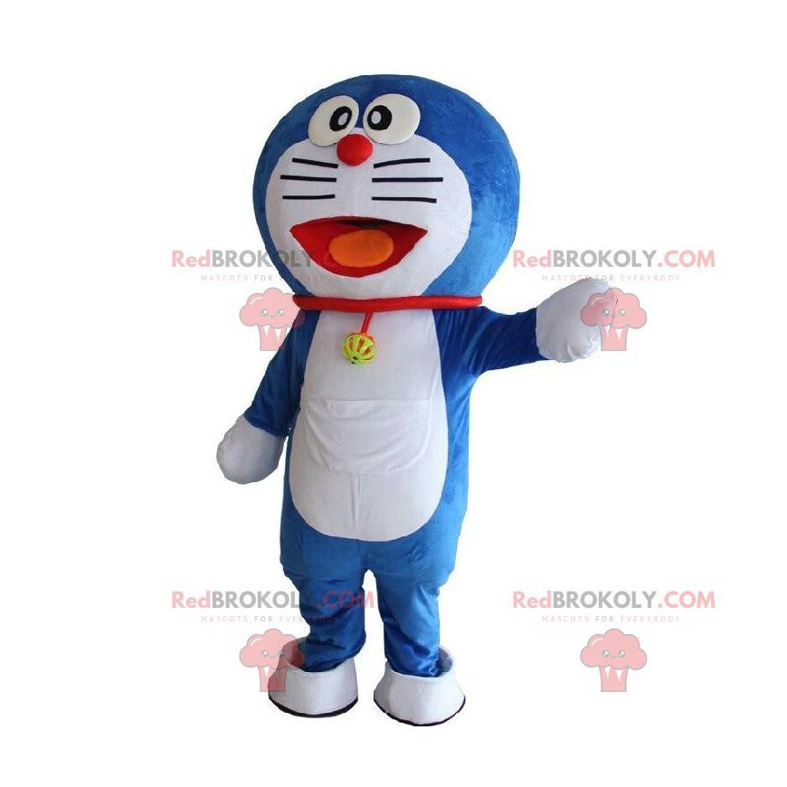 Doraemon mascot, famous manga robot cat - Redbrokoly.com