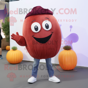 Maroon Pumpkin mascotte...