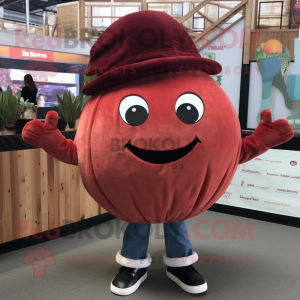 Maroon Pumpkin mascotte...