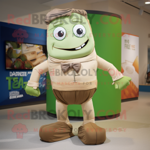 Tan Frankenstein mascotte...