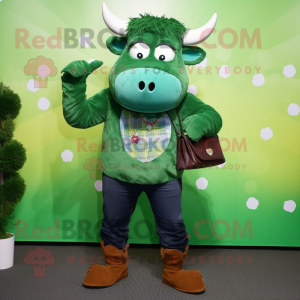 Green Buffalo mascotte...