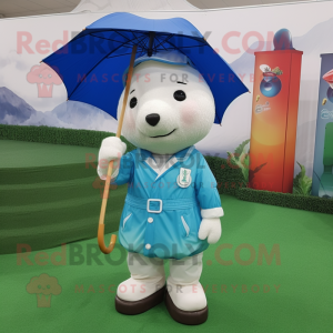  golfbold maskot kostume...