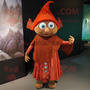 Rust Elf maskot kostume...