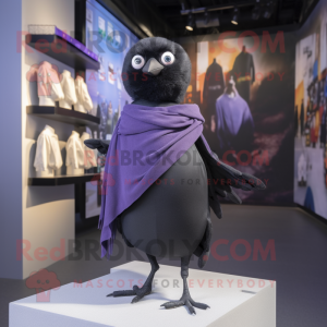 Lavendel Blackbird maskot...