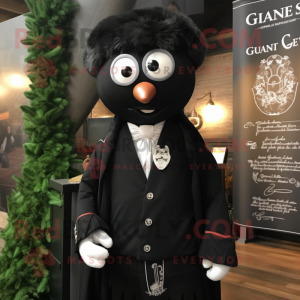 Zwart Guinness mascotte...