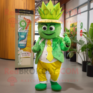 Personagem de mascote Lime...