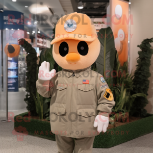 Peach Air Force Soldier...