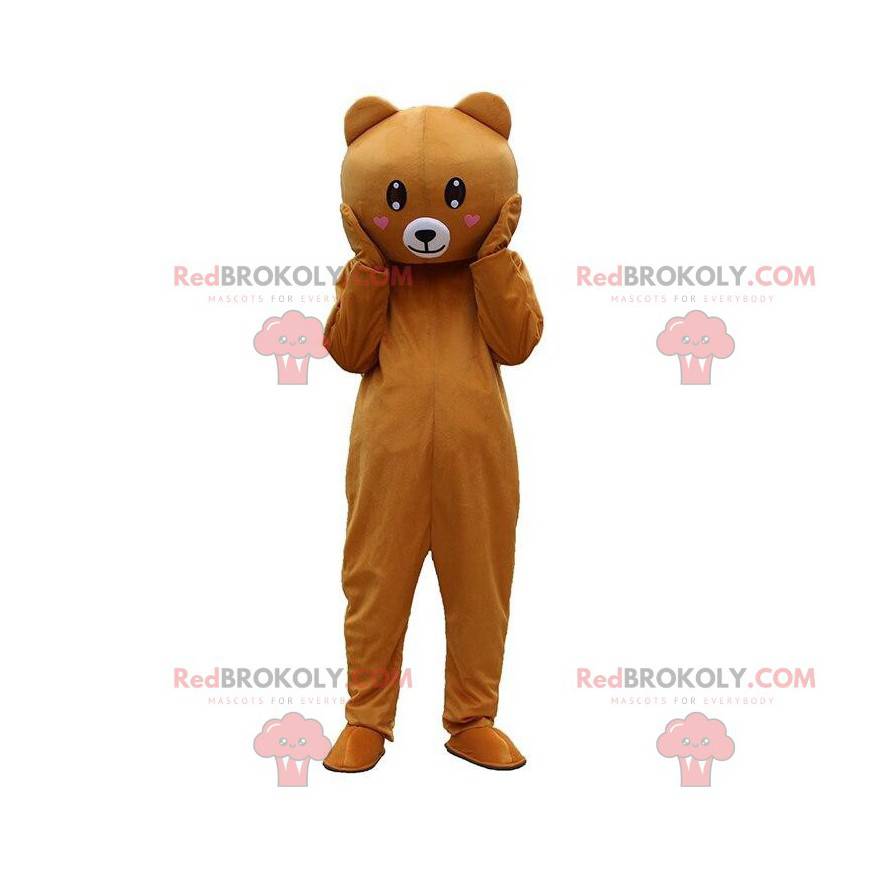 Disfraz de oso de peluche totalmente personalizable -