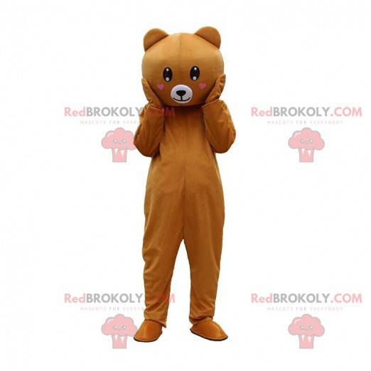 Volledig aanpasbaar pluchen teddybeerkostuum - Redbrokoly.com