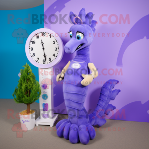 Lavender Seahorse w...