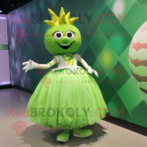 Green Pineapple mascotte...