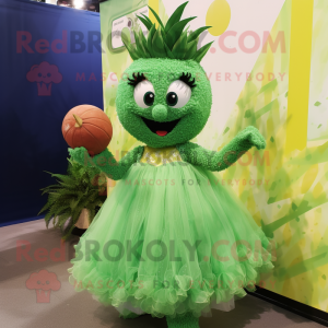 Green Pineapple mascotte...