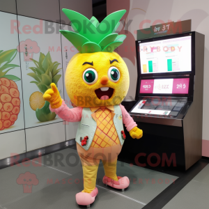 Peach Pineapple mascotte...