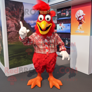 Red Roosters mascotte...