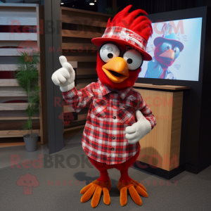 Red Roosters maskot kostume...
