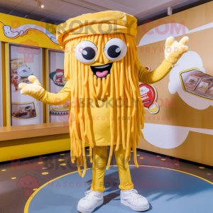 Gold Spaghetti maskot...