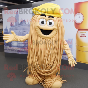 Gold Spaghetti maskot...