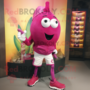 Magenta Grenade mascotte...