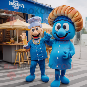 Blue Croissant mascotte...