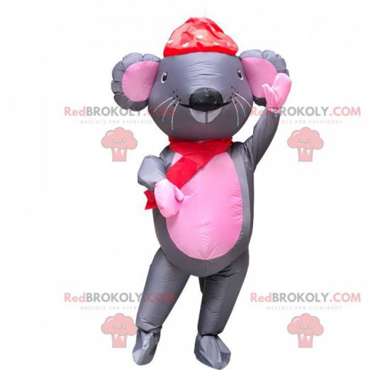 Inflatable mouse costume, giant mouse costume - Redbrokoly.com