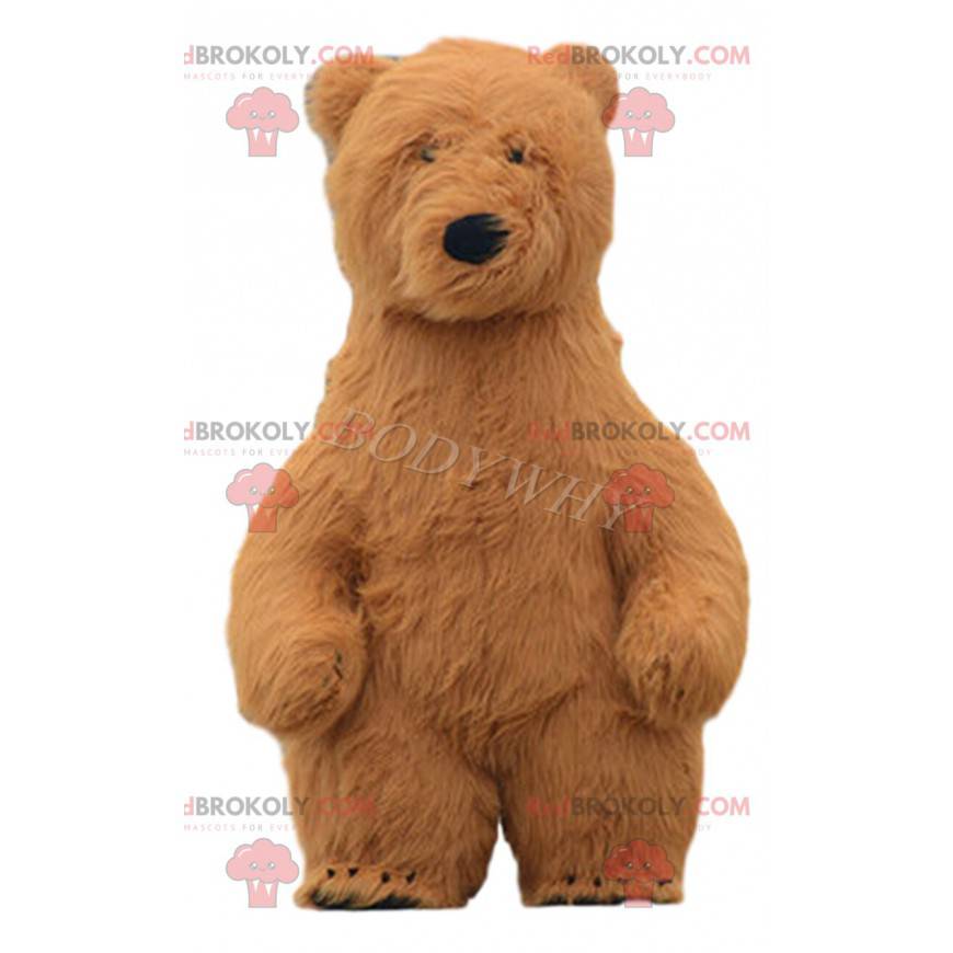 Disfraz de oso inflable, disfraz de oso de peluche gigante -