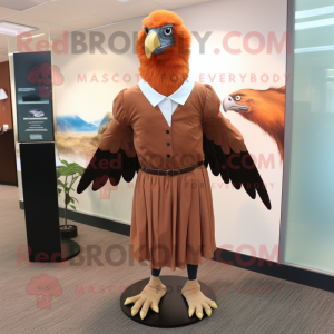 Rust Bald Eagle mascotte...