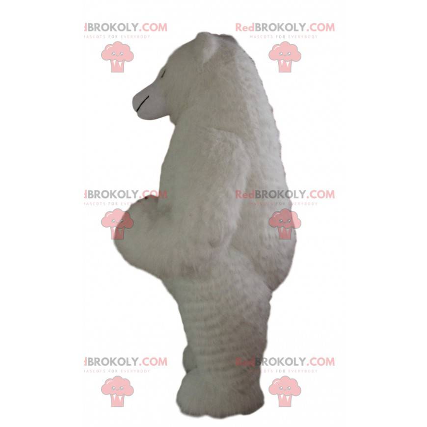 Big inflatable white bear costume, gigantic costume -