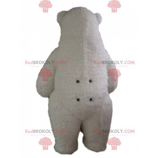 Big inflatable white bear costume, gigantic costume -