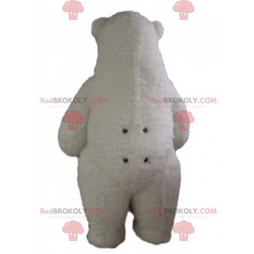 Déguisement de gros ours blanc gonflable, costume gigantesque -