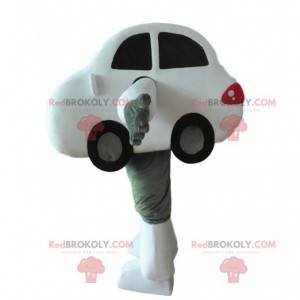 Costume da automobile bianco, costume da automobile -