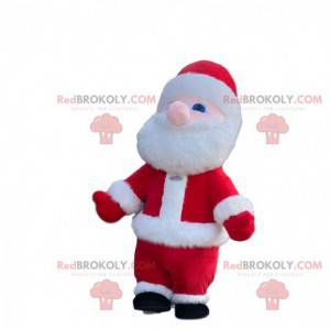 Disfraz inflable de Papá Noel, disfraz navideño gigantesco -