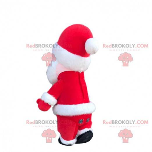 Déguisement de Père-Noël gonflable, costume de Noël gigantesque