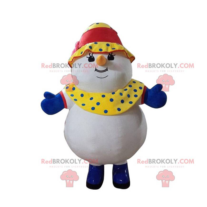 Inflatable snowman costume, giant costume - Redbrokoly.com