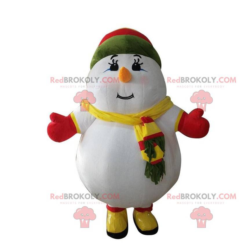 Costume de bonhomme de neige gonflable, déguisement géant -