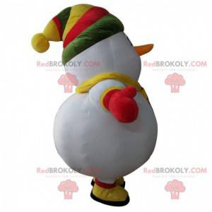 Inflatable snowman costume, giant disguise - Redbrokoly.com