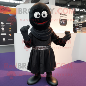 Black Moussaka mascotte...