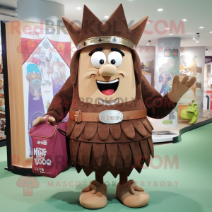 Brown Queen mascotte...