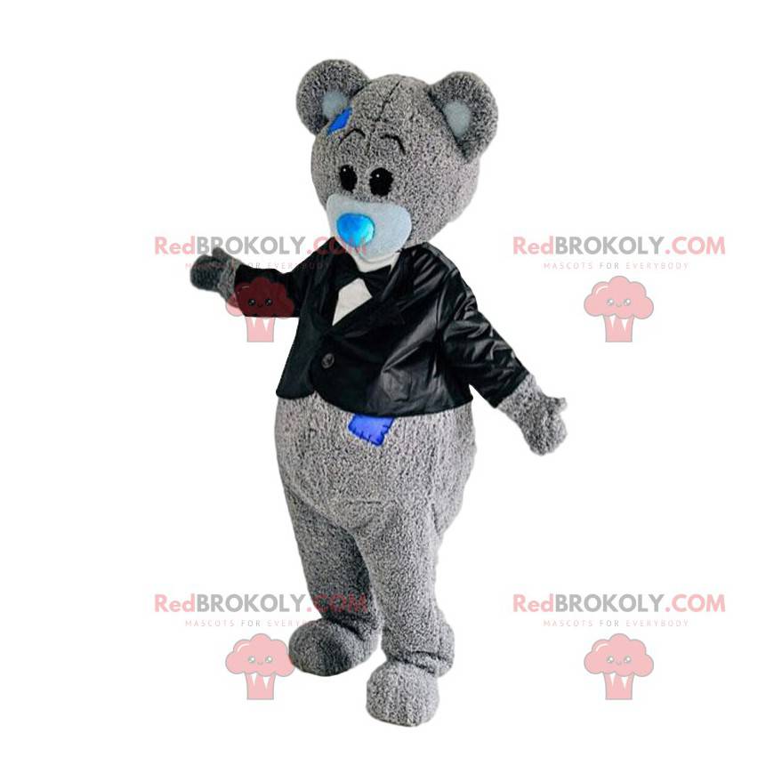 Meget elegant bamse kostume, bjørn kostume - Redbrokoly.com