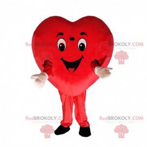 Disfraz de corazón rojo gigante, disfraz en forma de corazón -